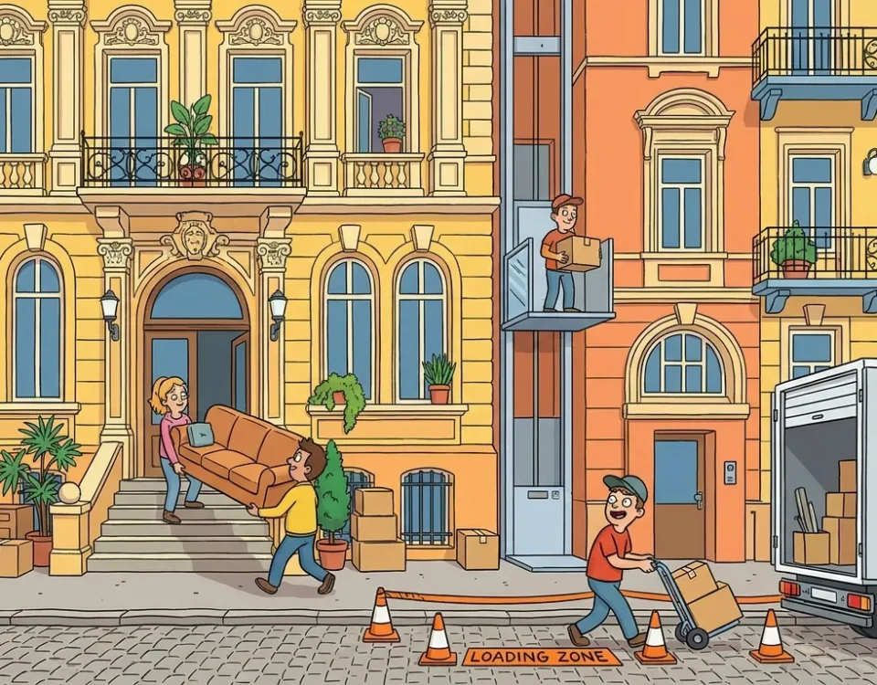 Hausverwaltung Wien Umzug: Lift und Zufahrt früh klären