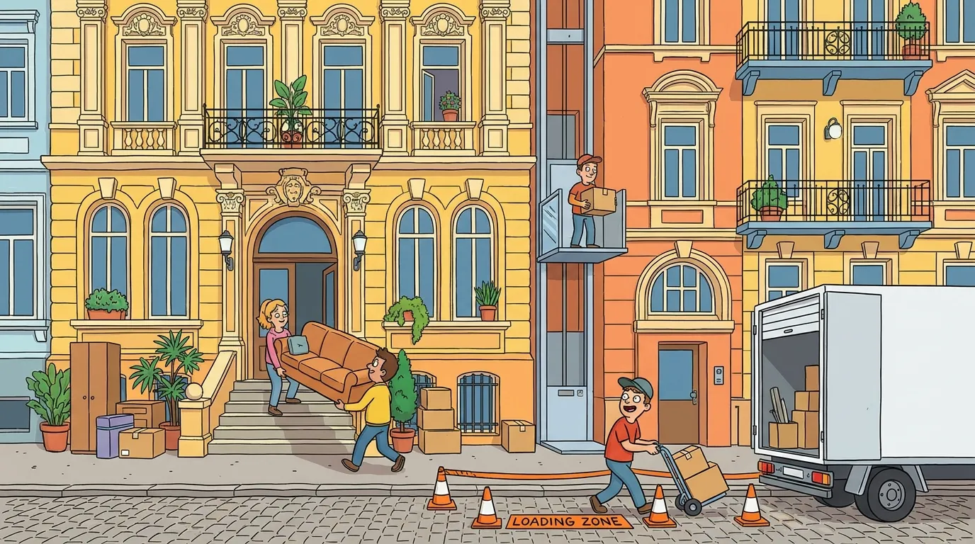 Hausverwaltung Wien Umzug: Lift und Zufahrt früh klären